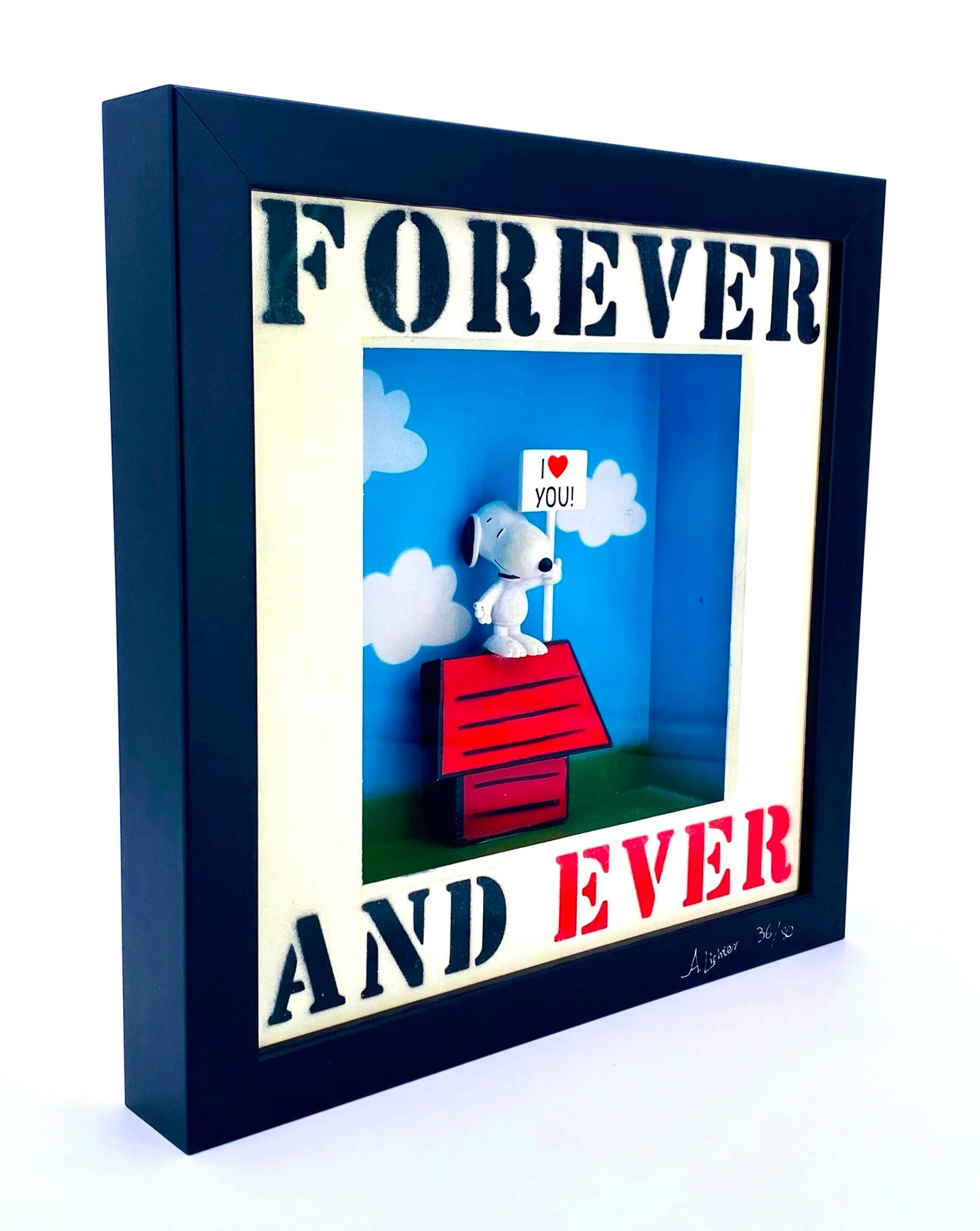 Andreas Lichter Forever and ever Snoopy - Galerie Vogel