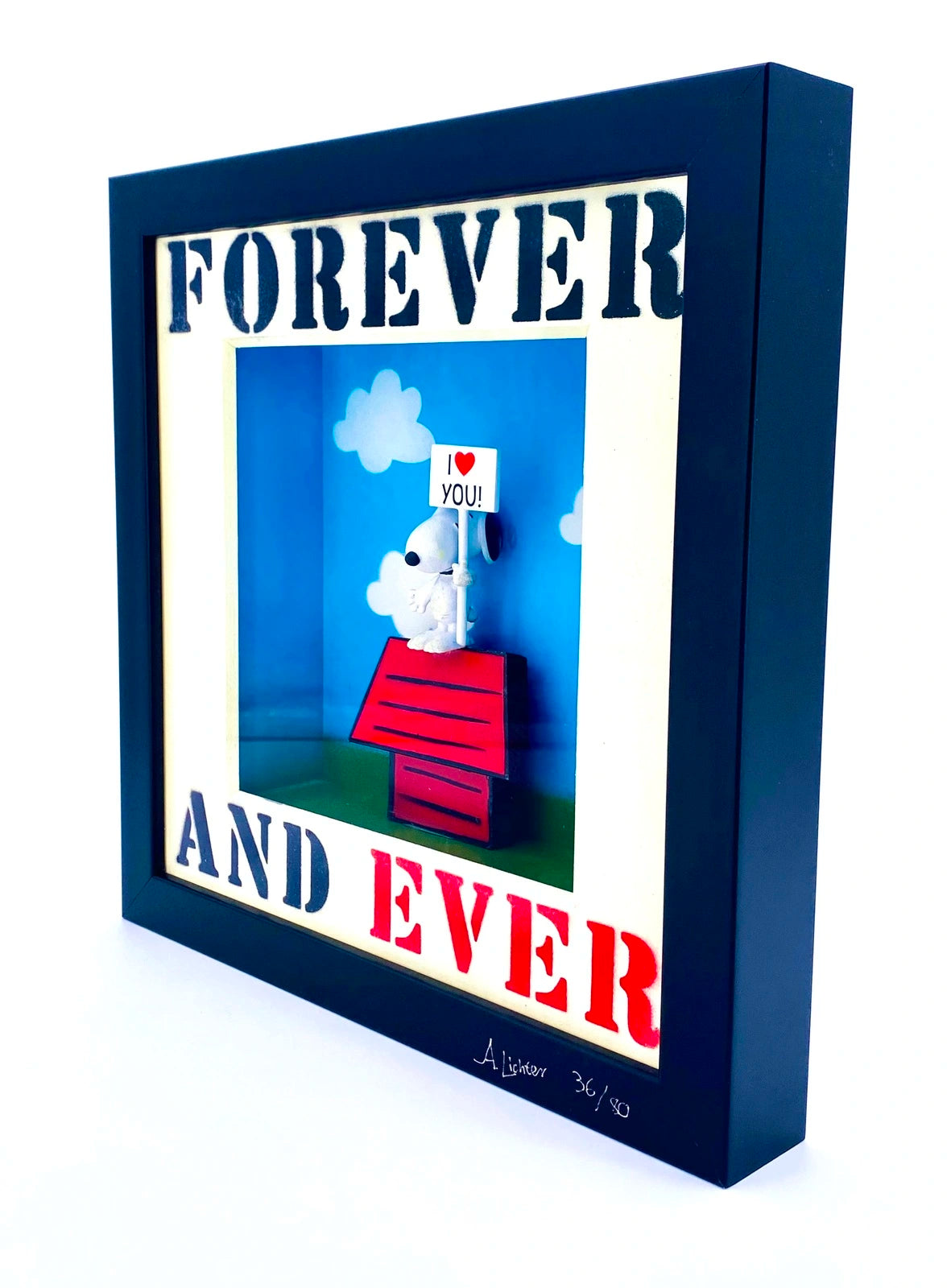 Andreas Lichter Forever and ever Snoopy - Galerie Vogel