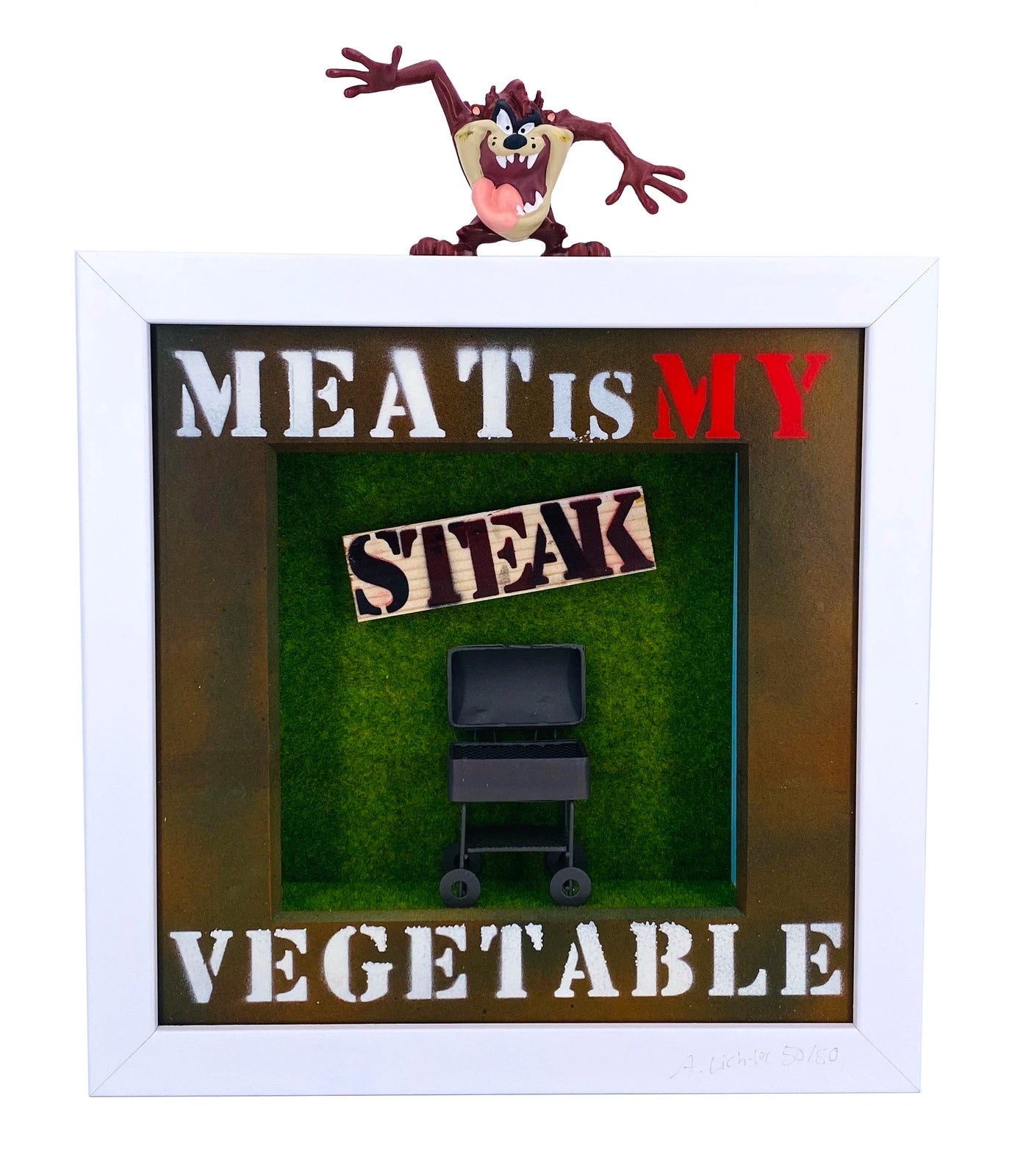 Andreas Lichter - Meat is my Vegetable Tazmanischer Teufel - Galerie Vogel