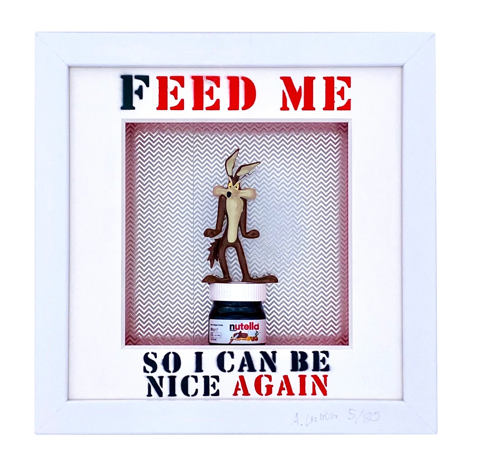 Andreas Lichter - Feed me Wile E Coyote - Galerie Vogel