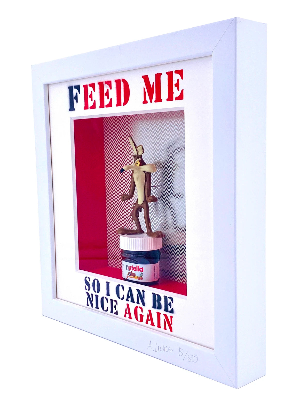 Andreas Lichter - Feed me Wile E Coyote - Galerie Vogel