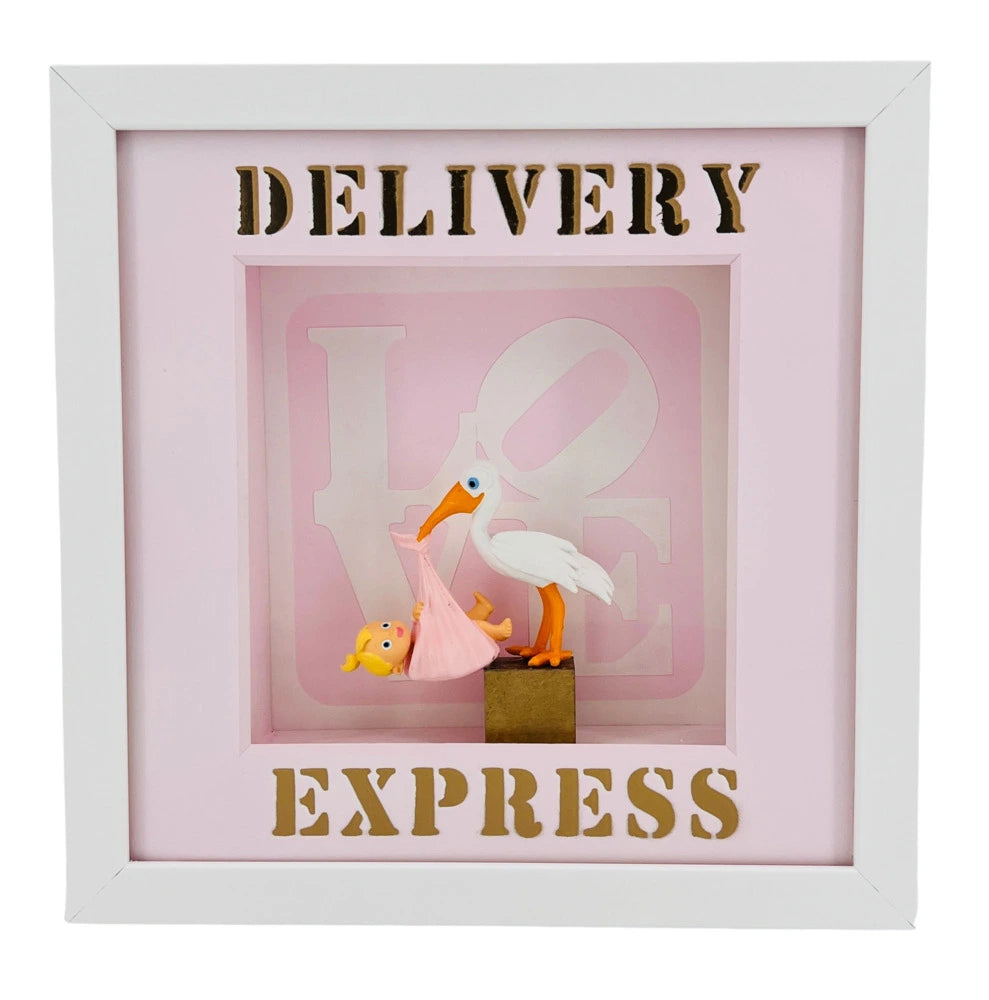 Andreas Lichter - Delivery Express Rosa Gold - Galerie Vogel