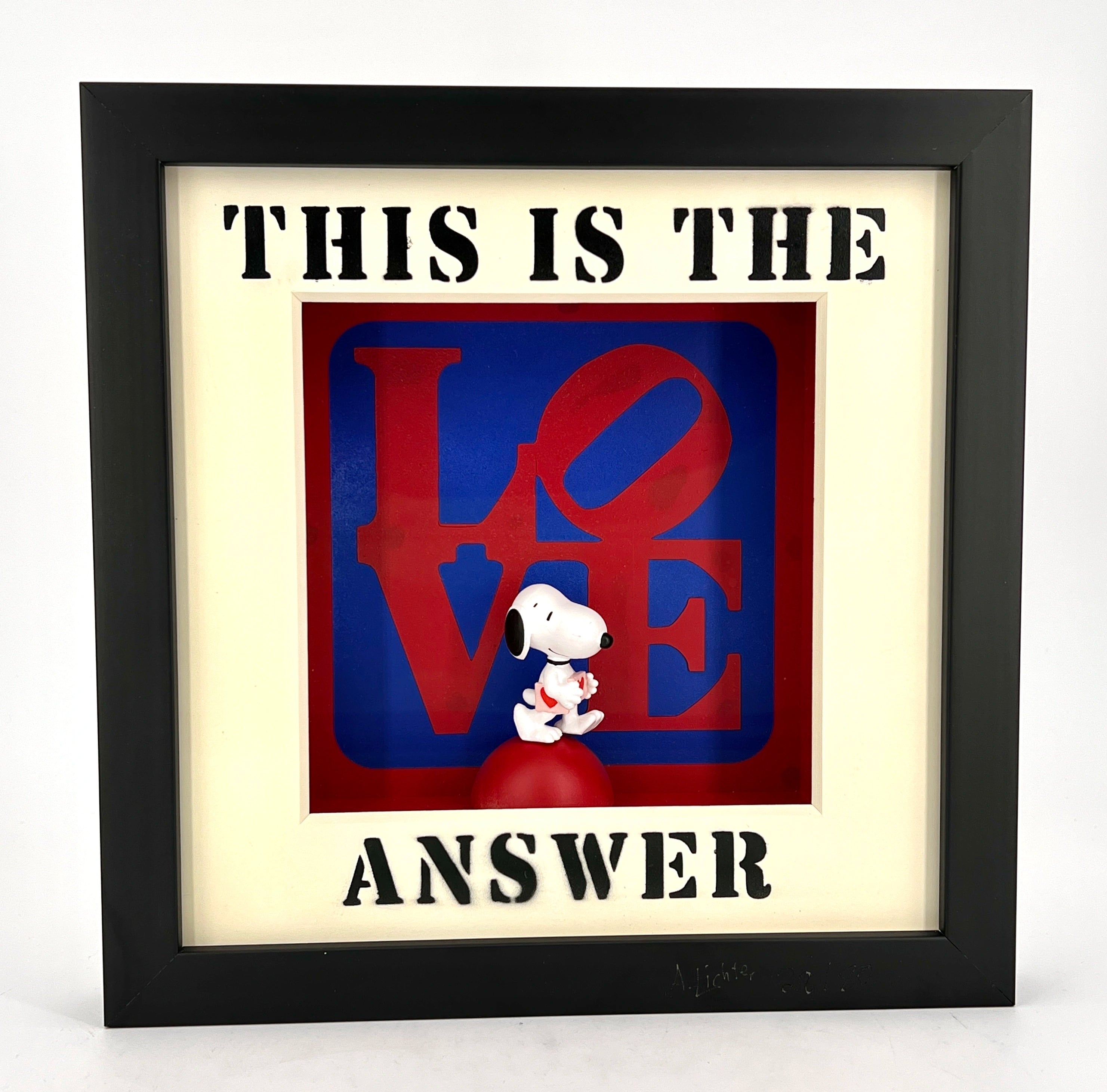 Andreas Lichter This is the answer Snoopy - Galerie Vogel
