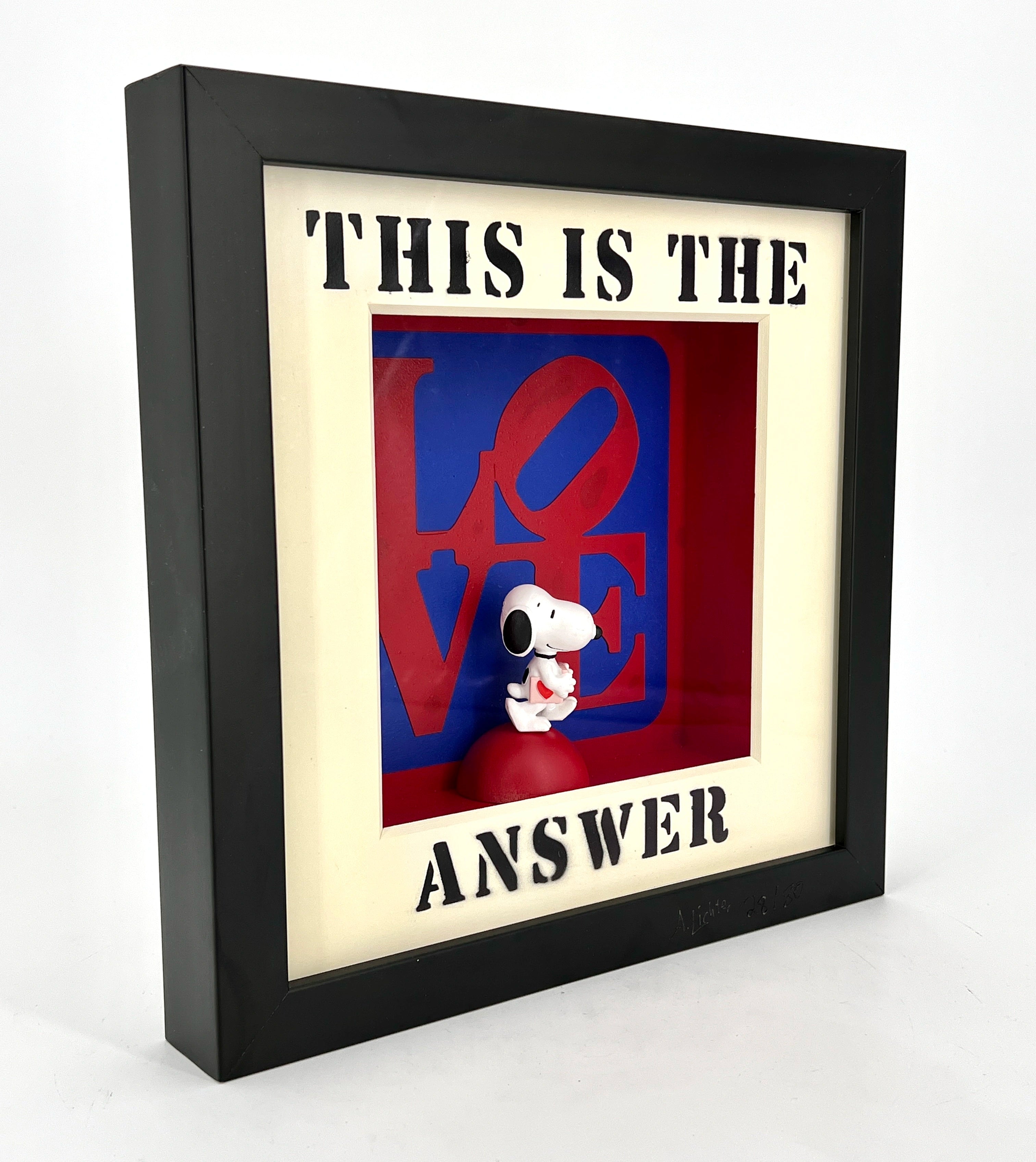 Andreas Lichter This is the answer Snoopy - Galerie Vogel