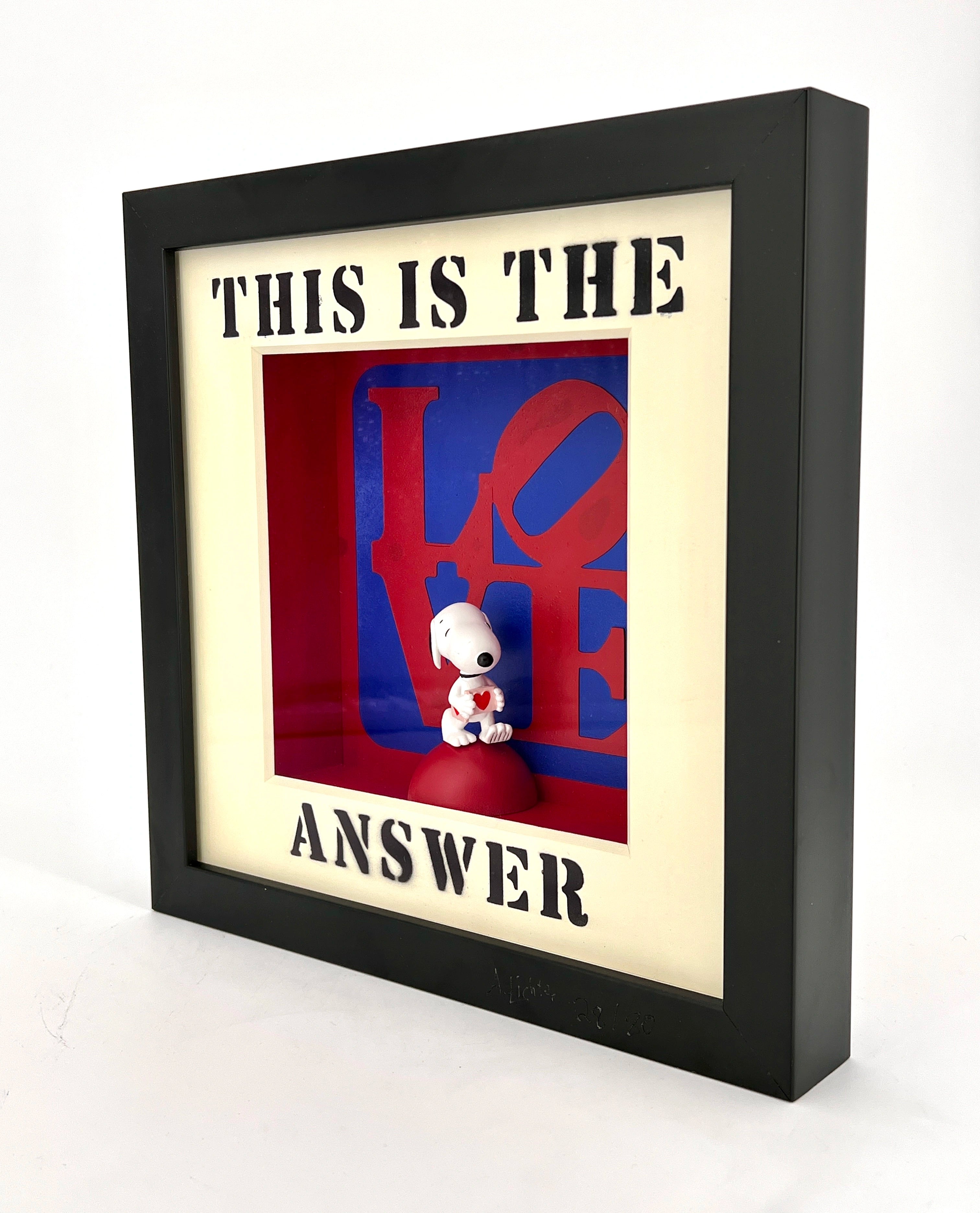 Andreas Lichter This is the answer Snoopy - Galerie Vogel