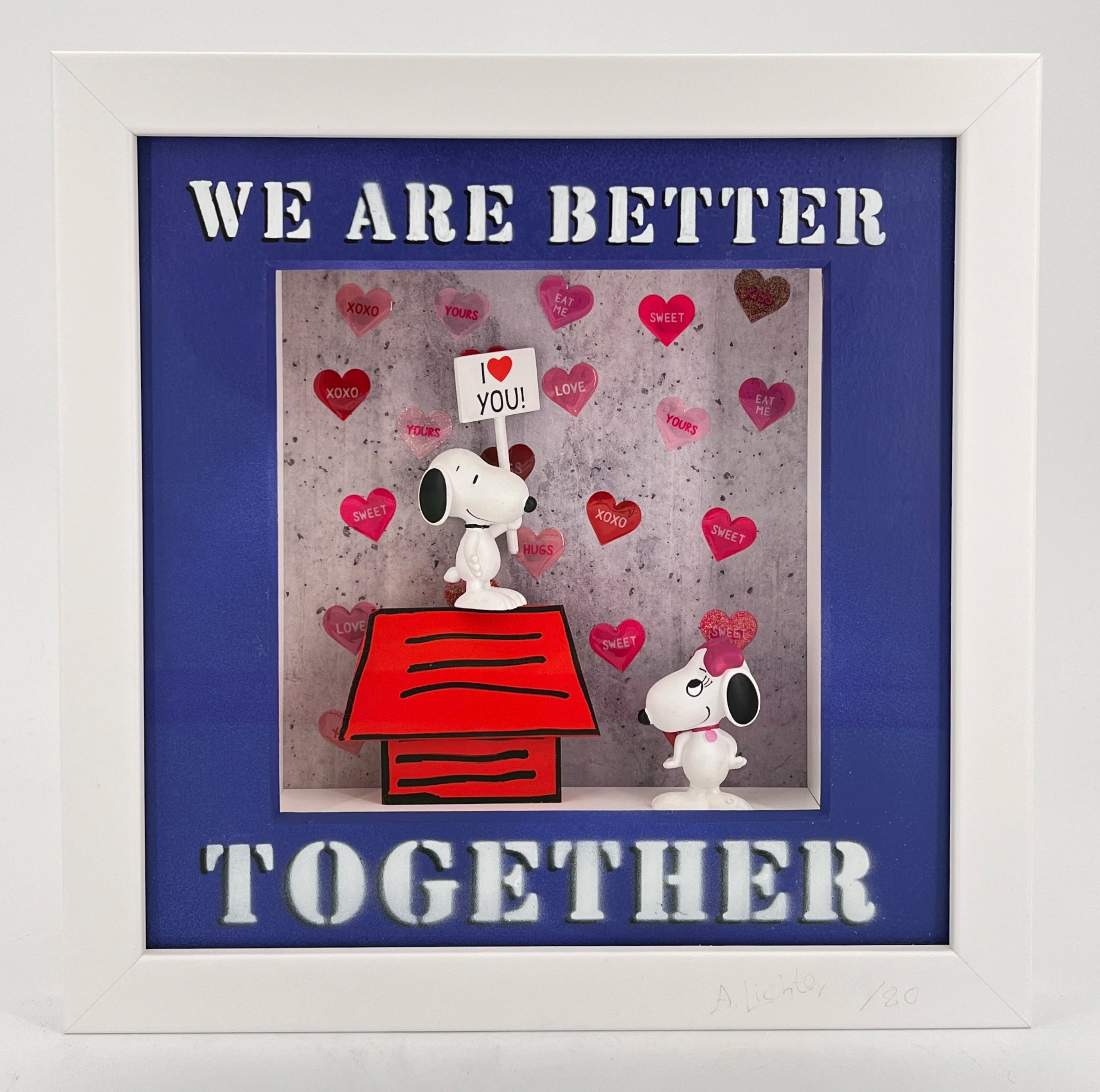Andreas Lichter - We are better together - Snoopy - Galerie Vogel