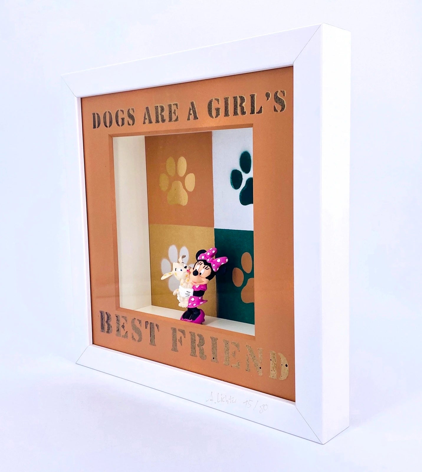 Andreas Lichter - Dogs girls best friend elegant - Galerie Vogel