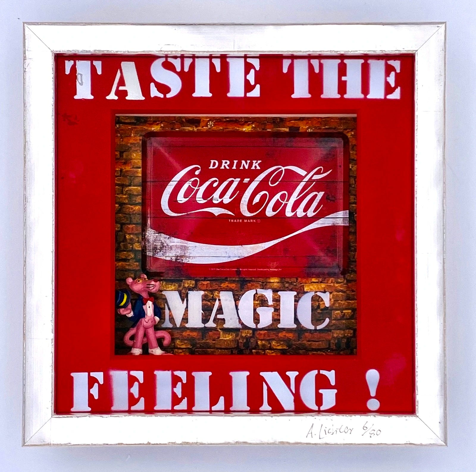 Andreas Lichter - Taste the Feeling Pink Panther - Galerie Vogel