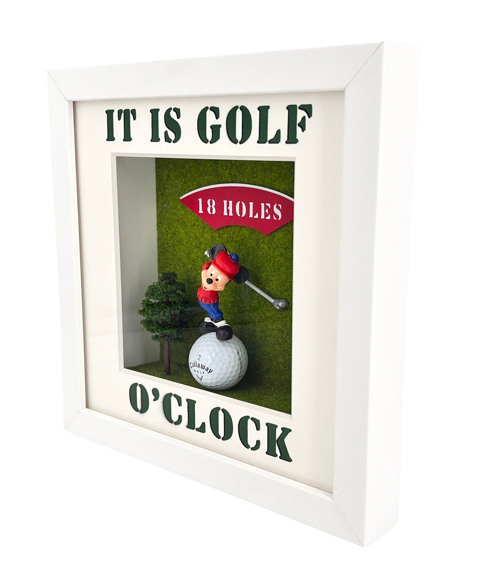 Andreas Lichter - It is Golf o'clock - Micky - Galerie Vogel