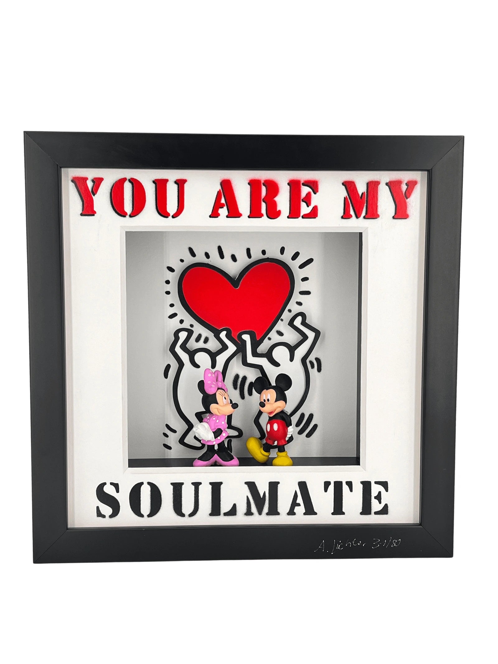 Andreas Lichter - My Soulmate Micky and Minnie - Galerie Vogel