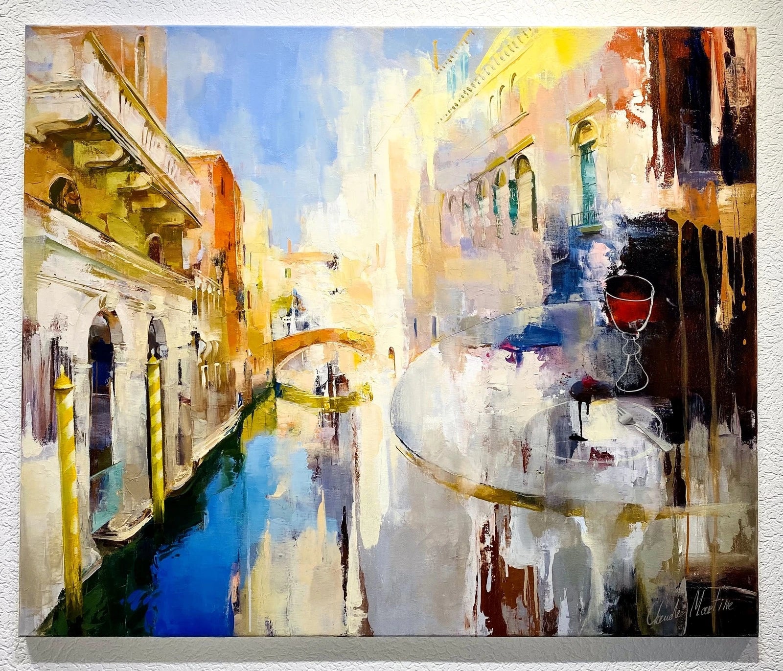 Claude Martine Mitten in Venedig - Galerie Vogel