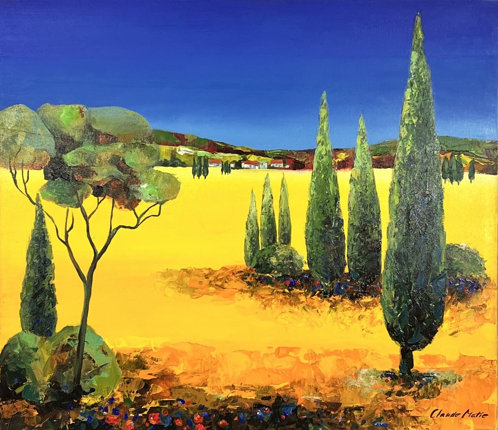 Claude E. Matié Die Sonne in der Natur - Galerie Vogel