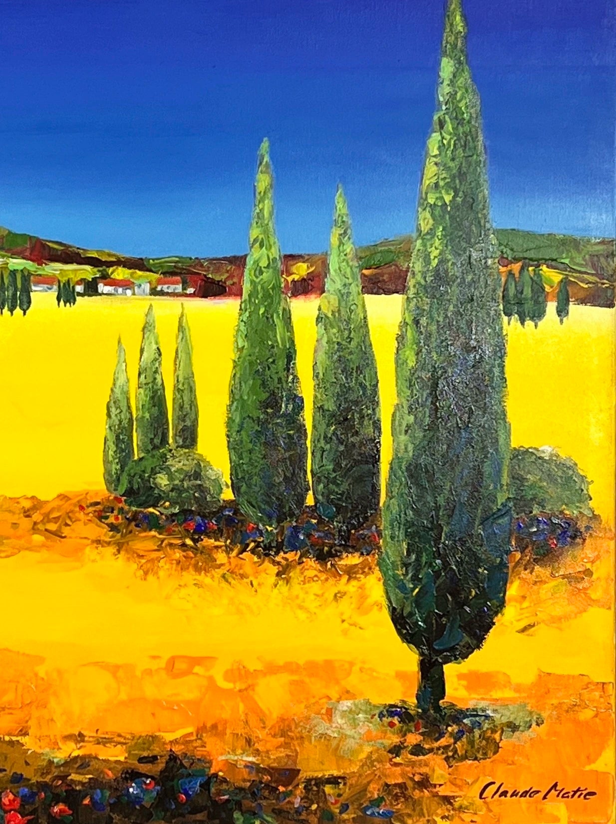 Claude E. Matié Die Sonne in der Natur - Galerie Vogel