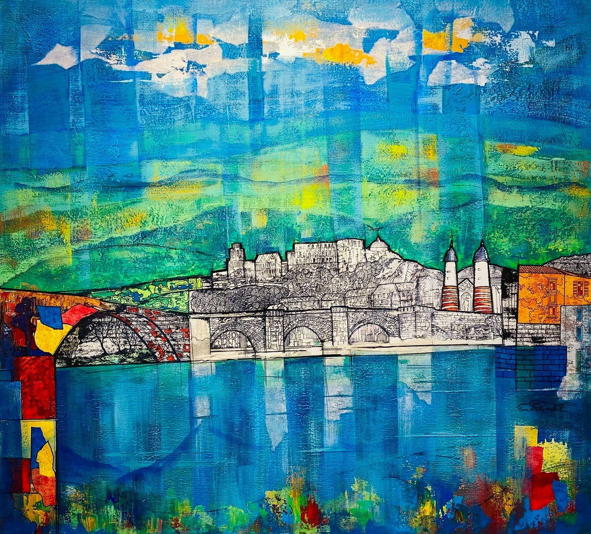 Ernst Peter Rade Heidelberger Sommertage - Galerie Vogel