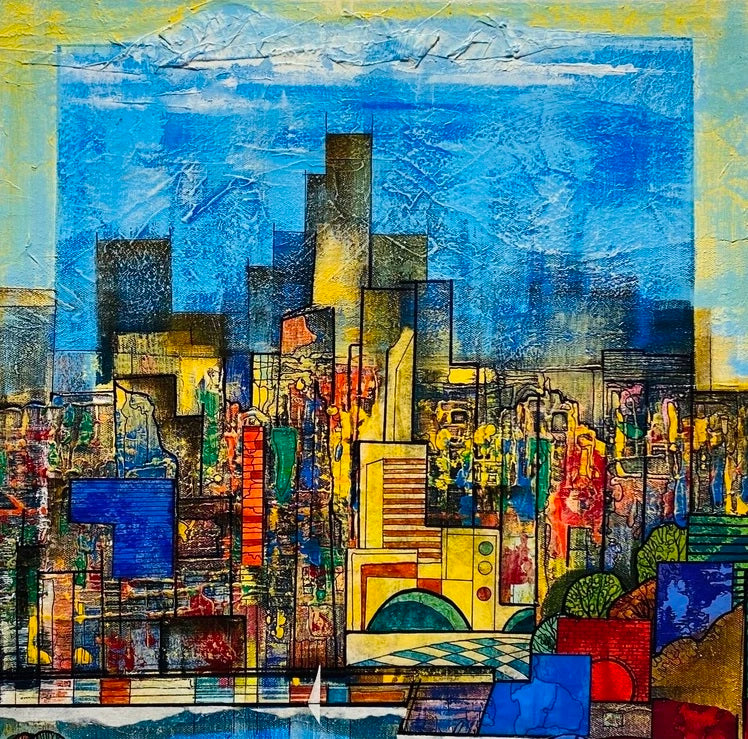 Ernst Peter Rade Skylinerapsodie - Galerie Vogel