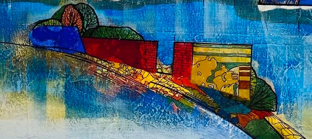 Ernst Peter Rade Skylinerapsodie - Galerie Vogel