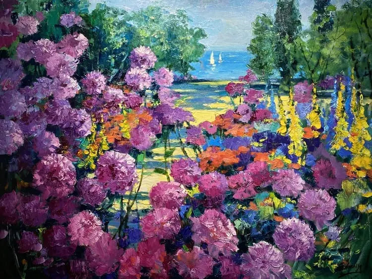 Ewgenija Swolskaja - Ein Tag in Nizza - Galerie Vogel