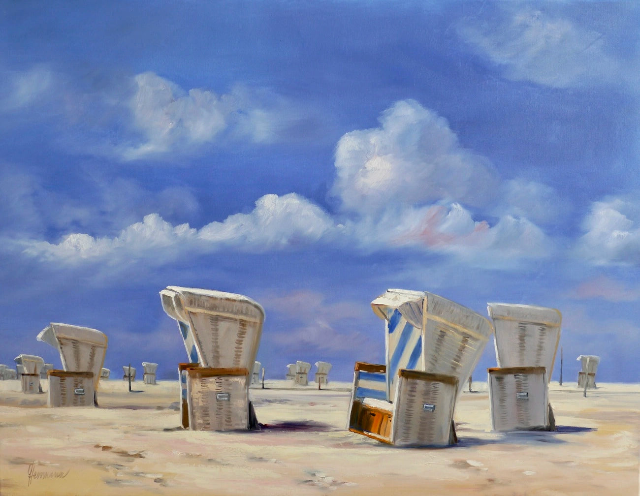Ute Herrmann - A day at the beach