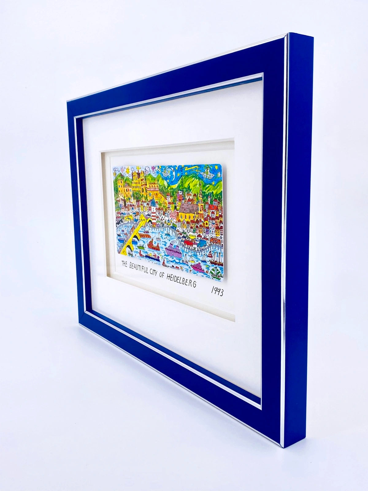 James Rizzi La belle ville de Heidelberg