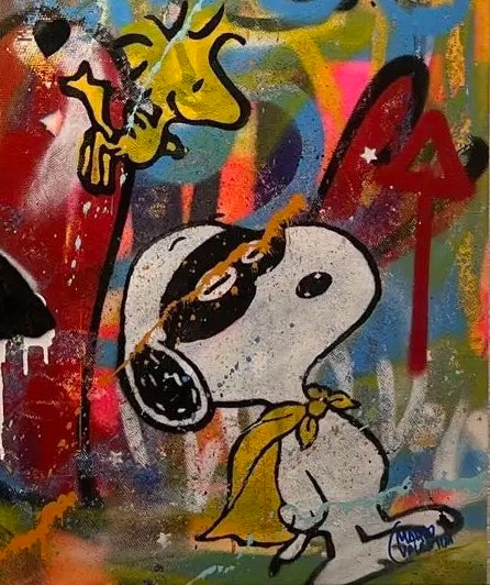 Marco Valentini - Balloon Girl x Mickey et Minnie