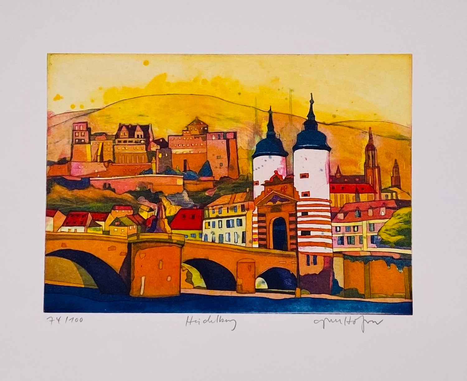 Gerhard Hofmann Heidelberg Altstadt - Galerie Vogel