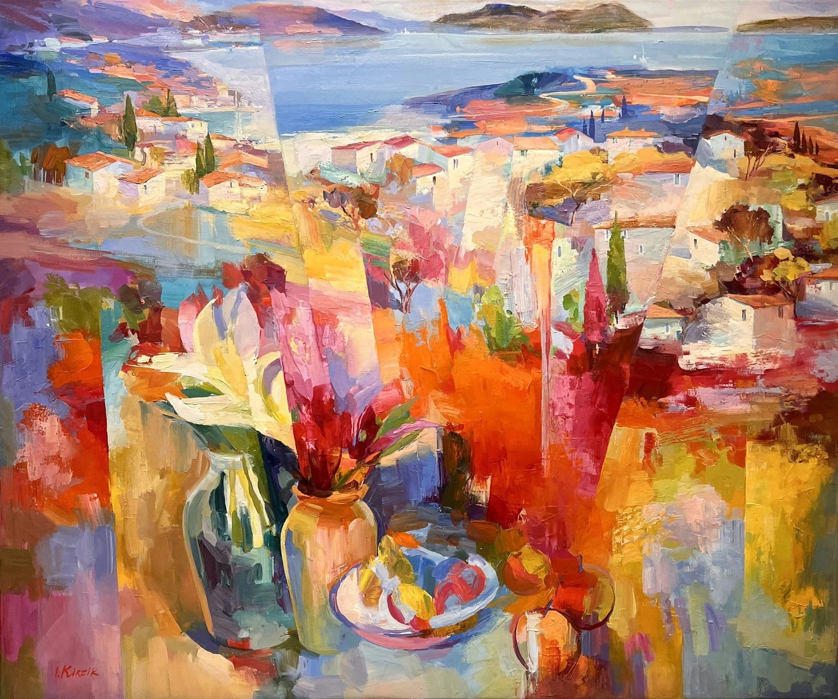 Inna Kirzik Spielerische Stimmung in der Natur I - Galerie Vogel