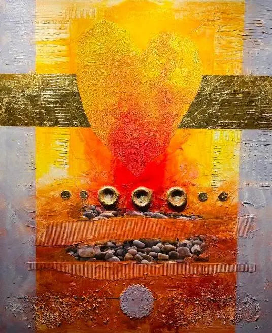 Jean-Claude Picard - Kaminstimmung - Galerie Vogel