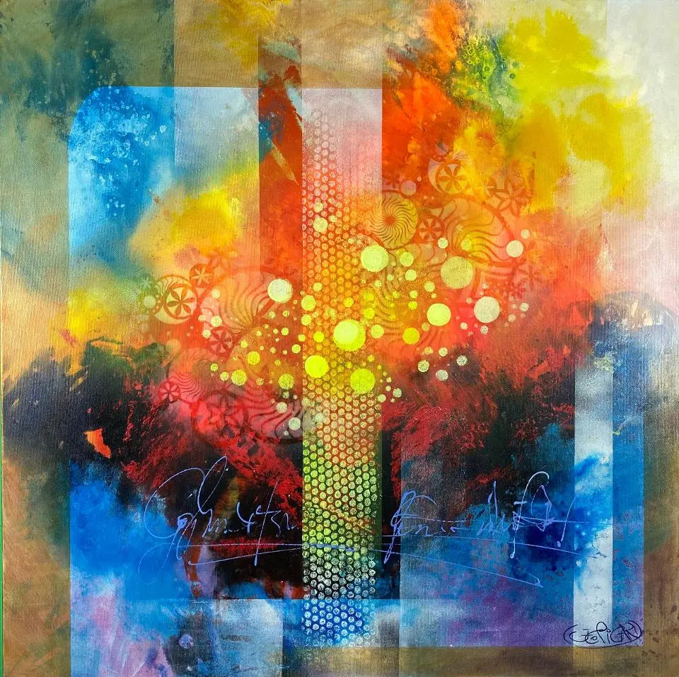 Jean-Claude Picard - Seifenblasen im Universum - Galerie Vogel