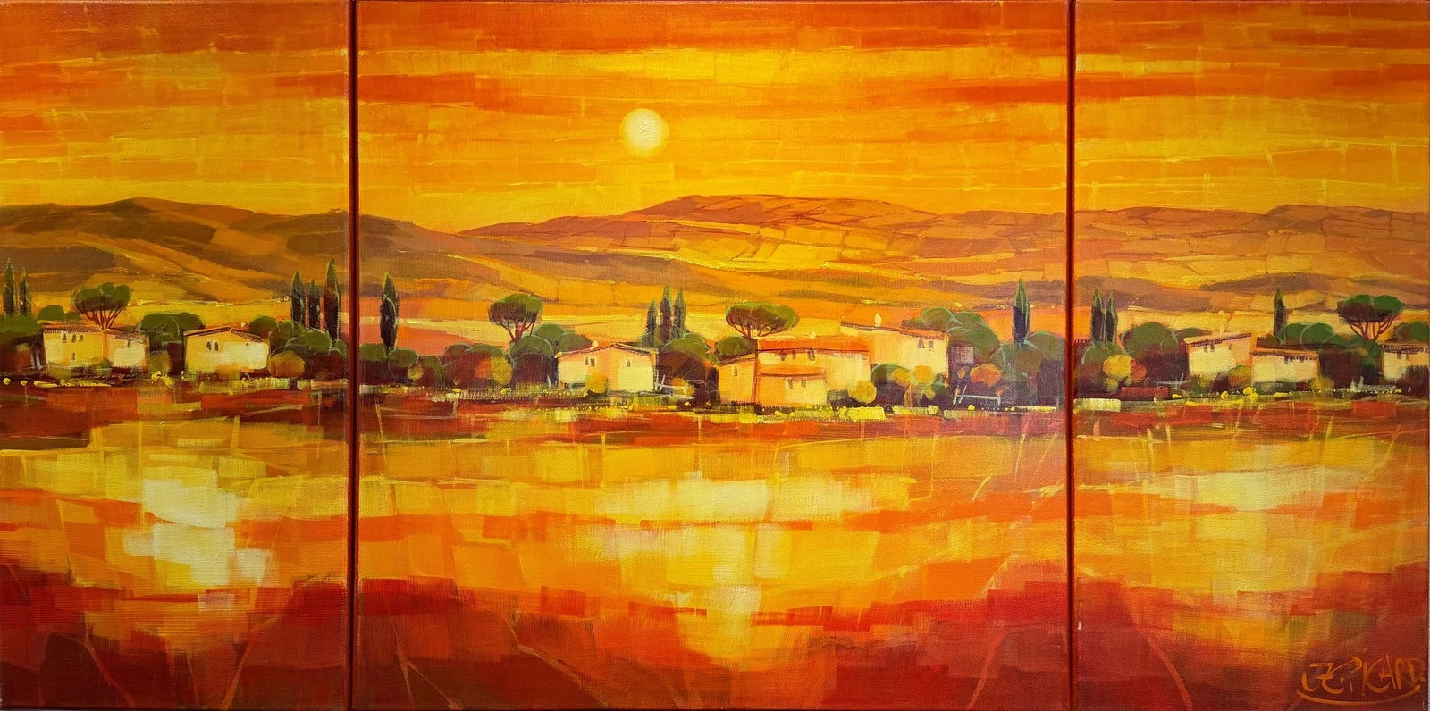 Jean-Claude Picard - Dorf in der Provence
