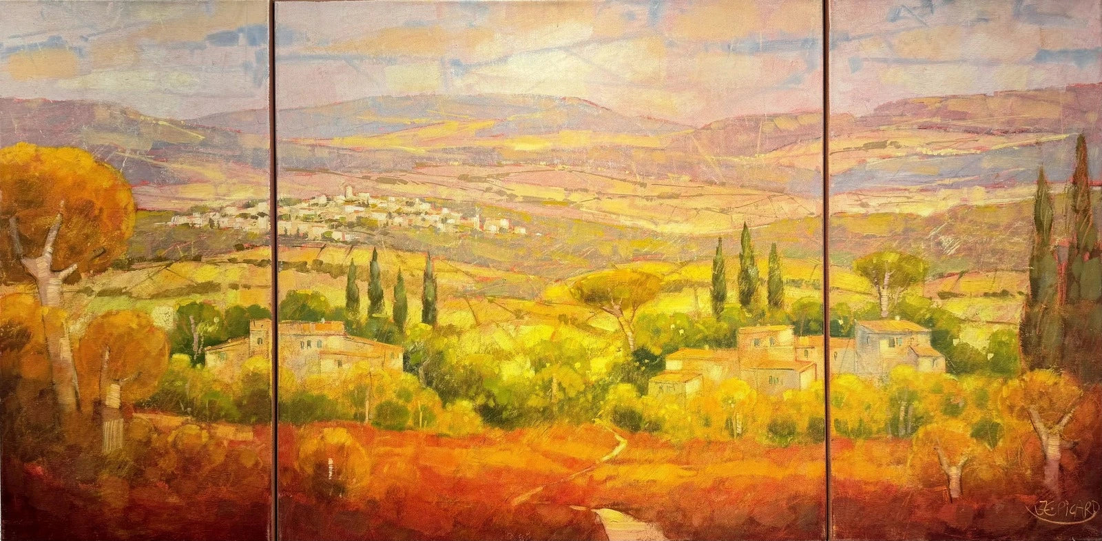 Jean-Claude Picard - Pfad durch die Hügel