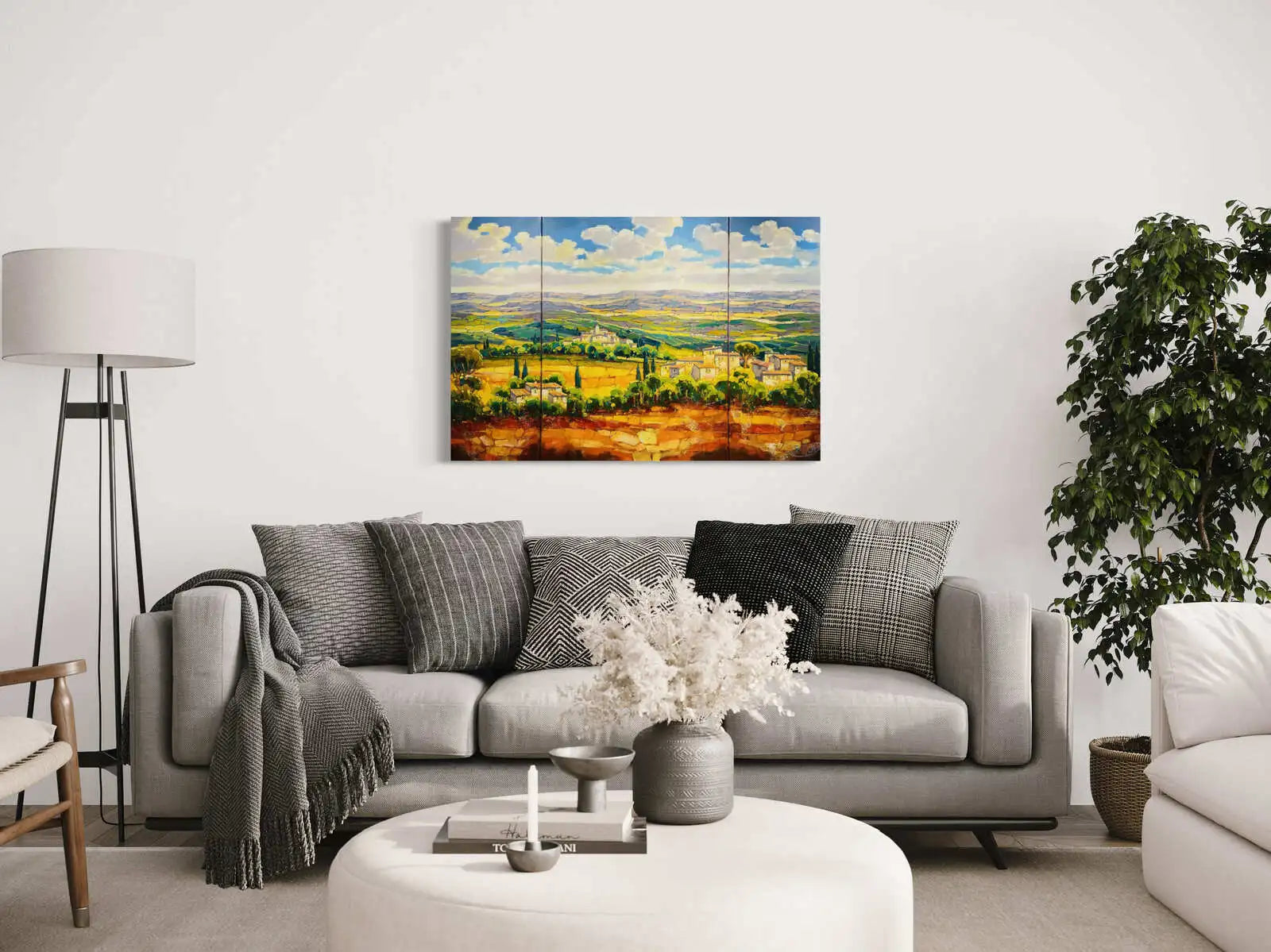 Jean-Claude Picard - Südliche Impressionen im Sommer (Triptychon)