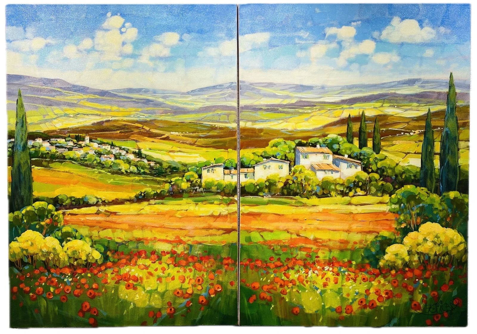 Jean-Claude Picard - Zauber in der Toskana (Diptychon)