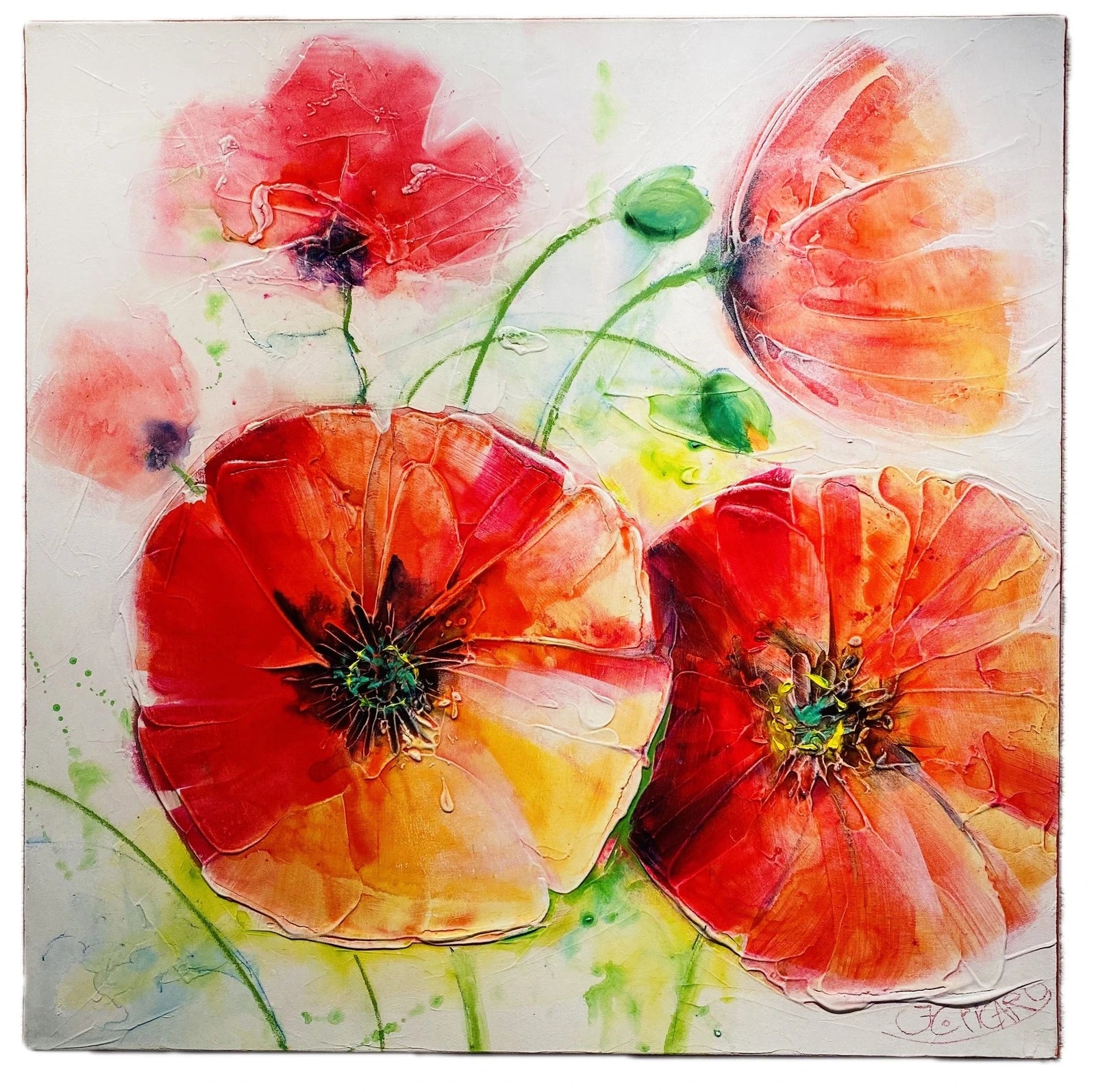 Jean-Claude Picard - Mohnblumen