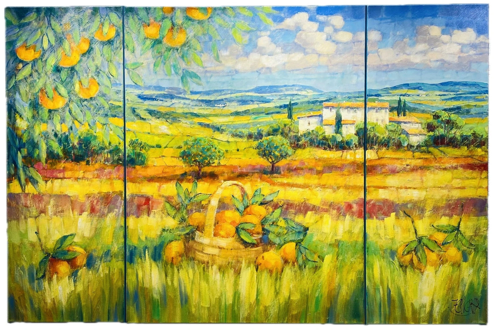 Jean-Claude Picard - Sonnenbeschienene Felder