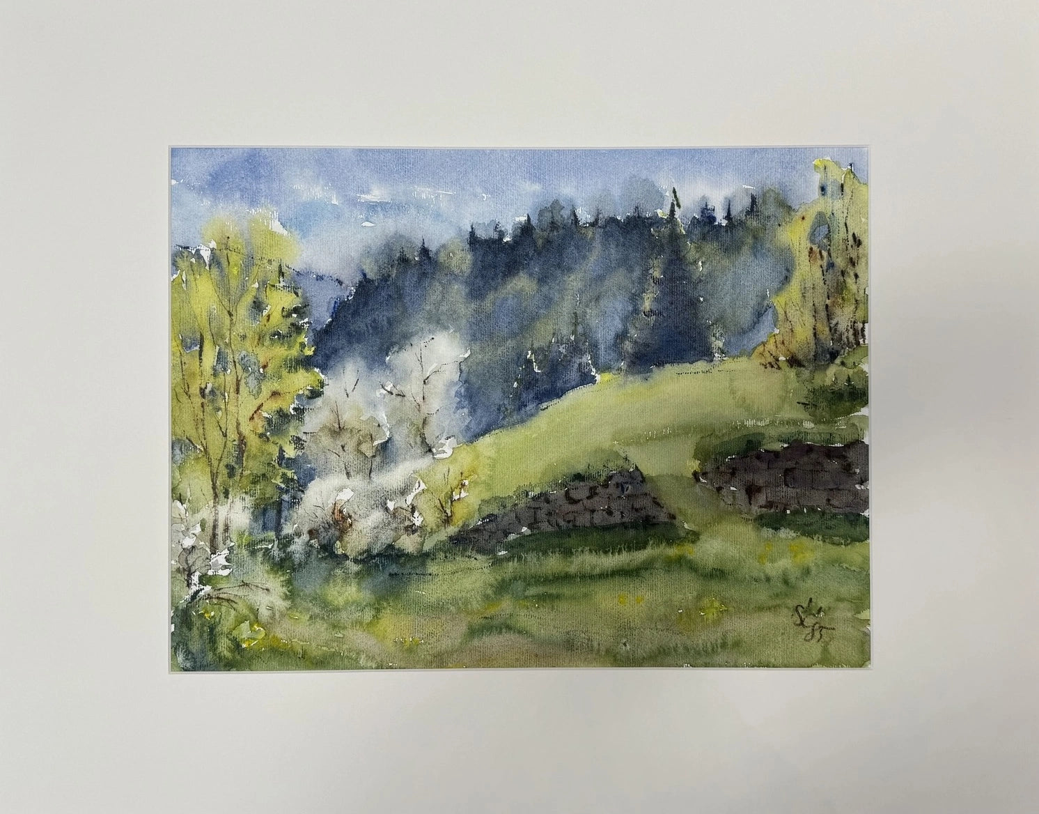 Joachim Jo Schilling: Sommerwald am Tag