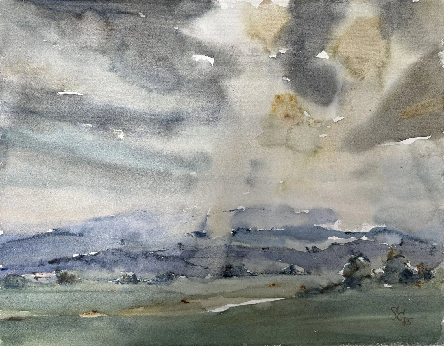 Joachim Jo Schilling: Blick vom Irschenberg