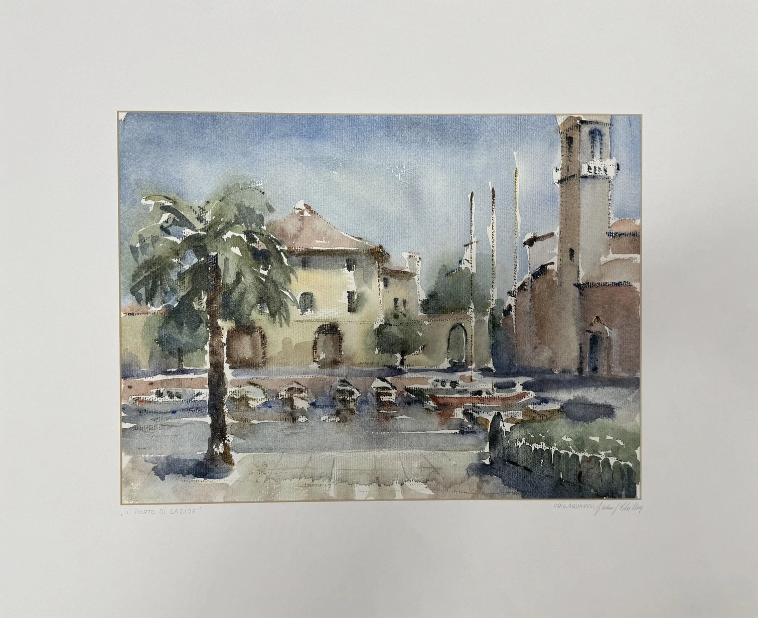 Joachim Jo Schilling: Il Porto di Lazise