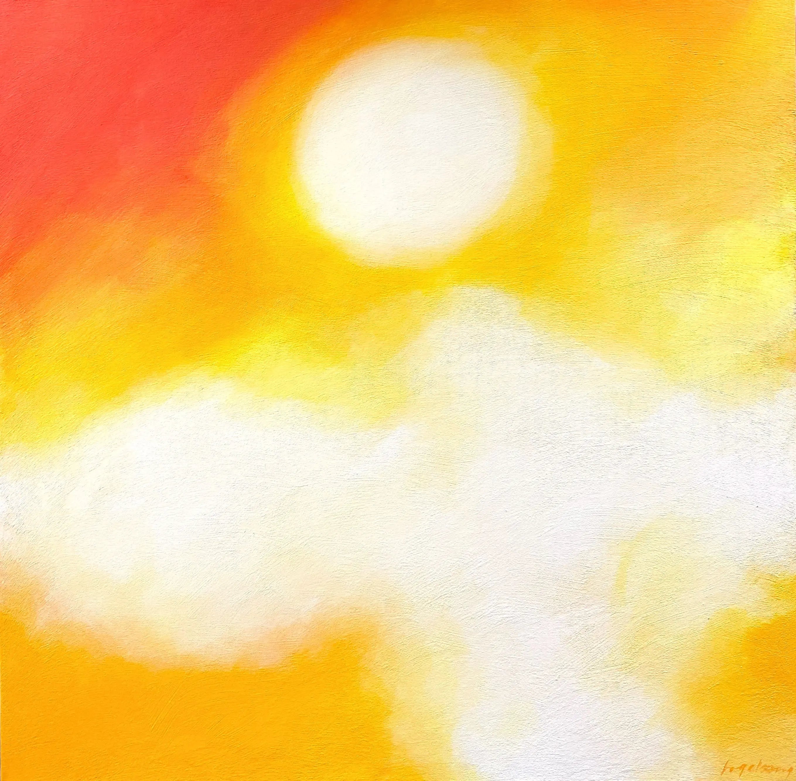 Karl Vogelsang Erscheinung in Gelb - Galerie Vogel