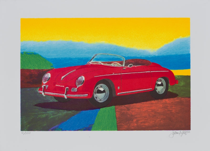 James Francis Gill Porsche 356 Speedster - Galerie Vogel