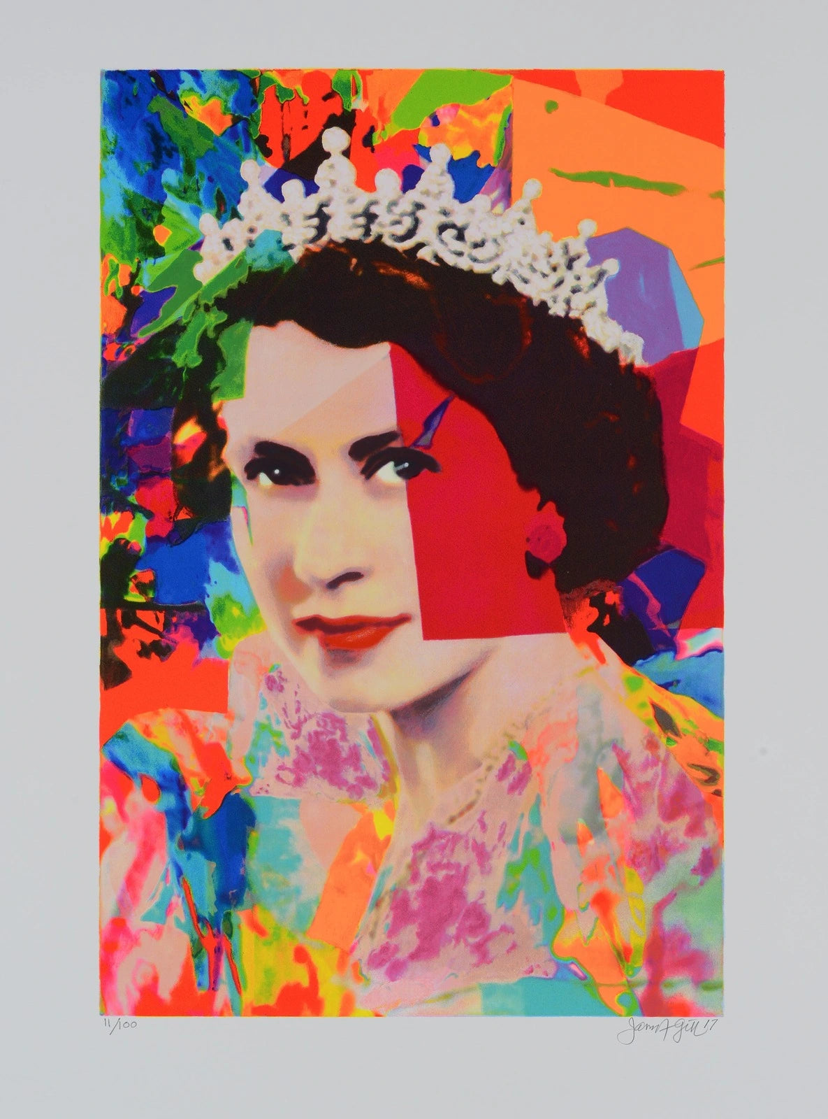 James Francis Gill The Queen - Galerie Vogel