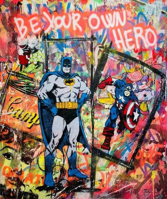 Marco Valentini - Be your own Hero II - Galerie Vogel