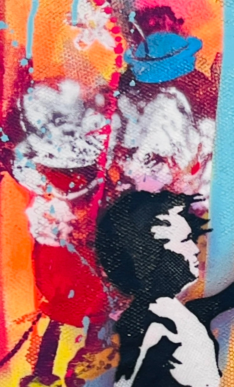 Marco Valentini - Balloon Girl x Mickey and Minnie