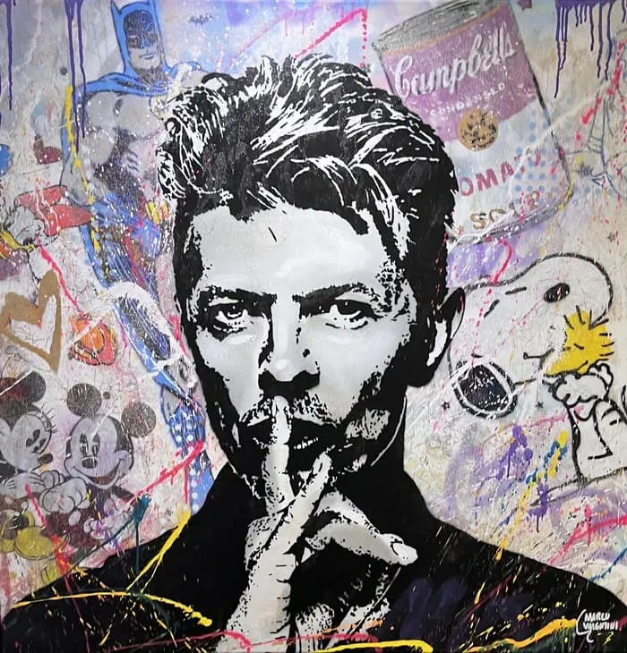 Marco Valentini - David Bowie - Galerie Vogel