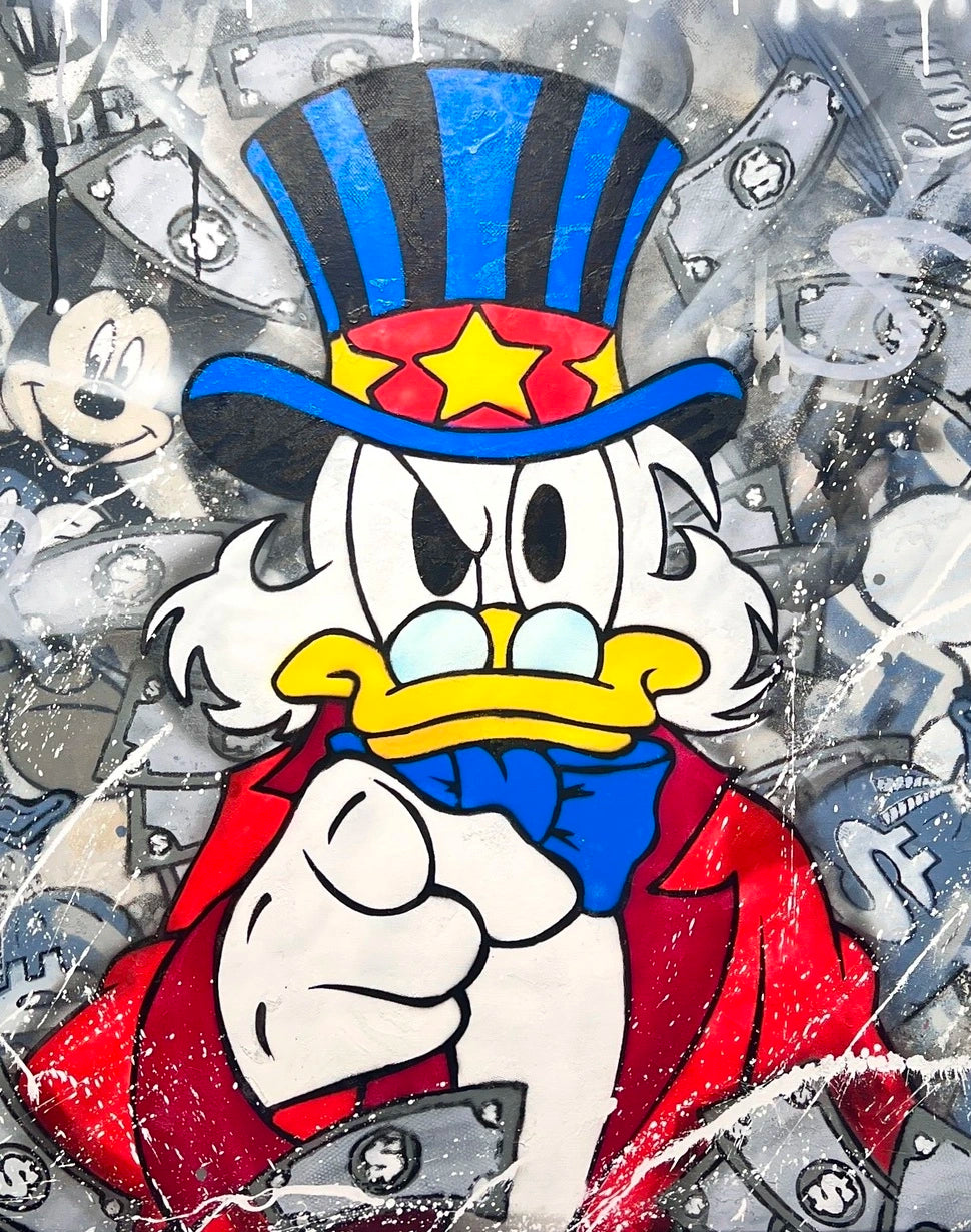 Marco Valentini - Dagobert It's hard to be rich - Galerie Vogel