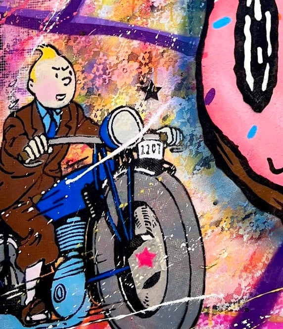 Marco Valentini - Life is what you make it Snoopy - Galerie Vogel