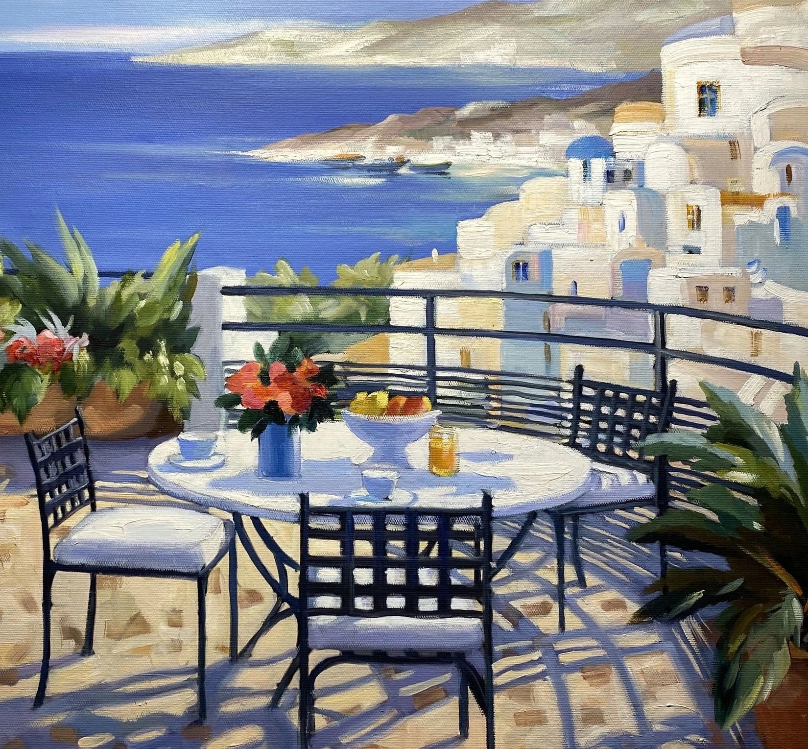 Margaux Laboutin - Petit déjeuner face à la mer