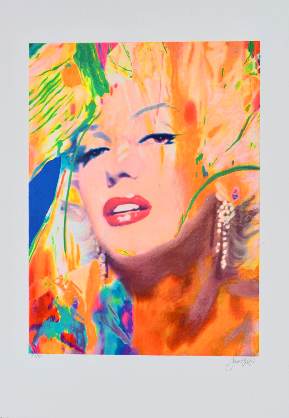 James Francis Gill The Beauty of Marilyn - Galerie Vogel