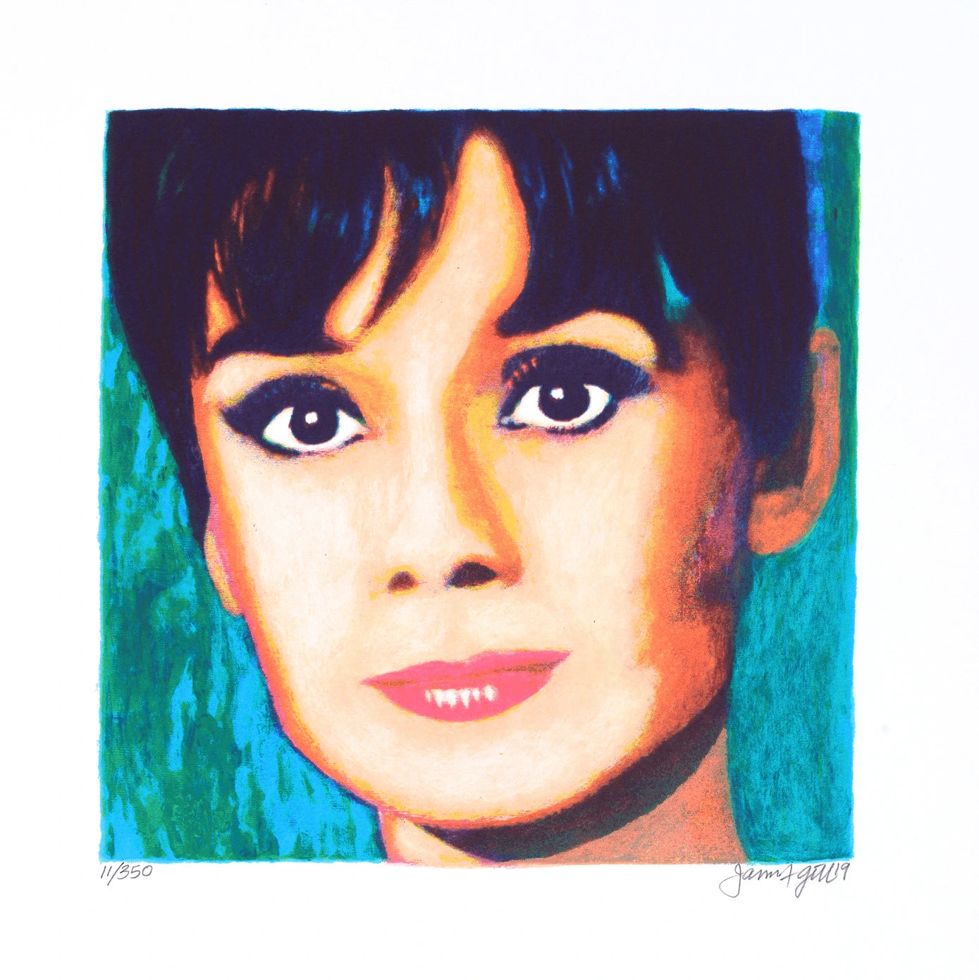 James Francis Gill Mini Audrey Turqouise - Galerie Vogel