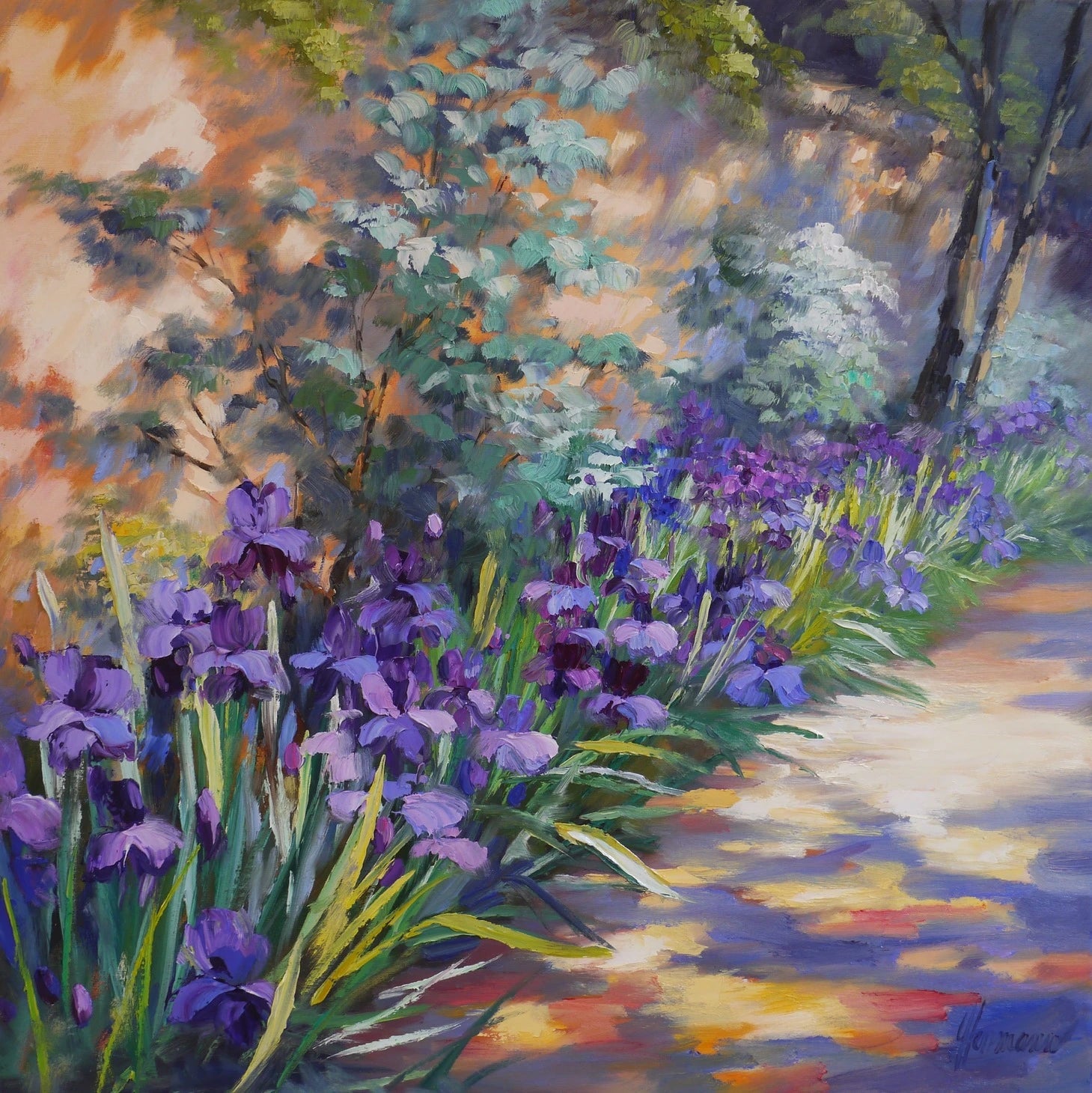 Ute Herrmann - Iris im Licht