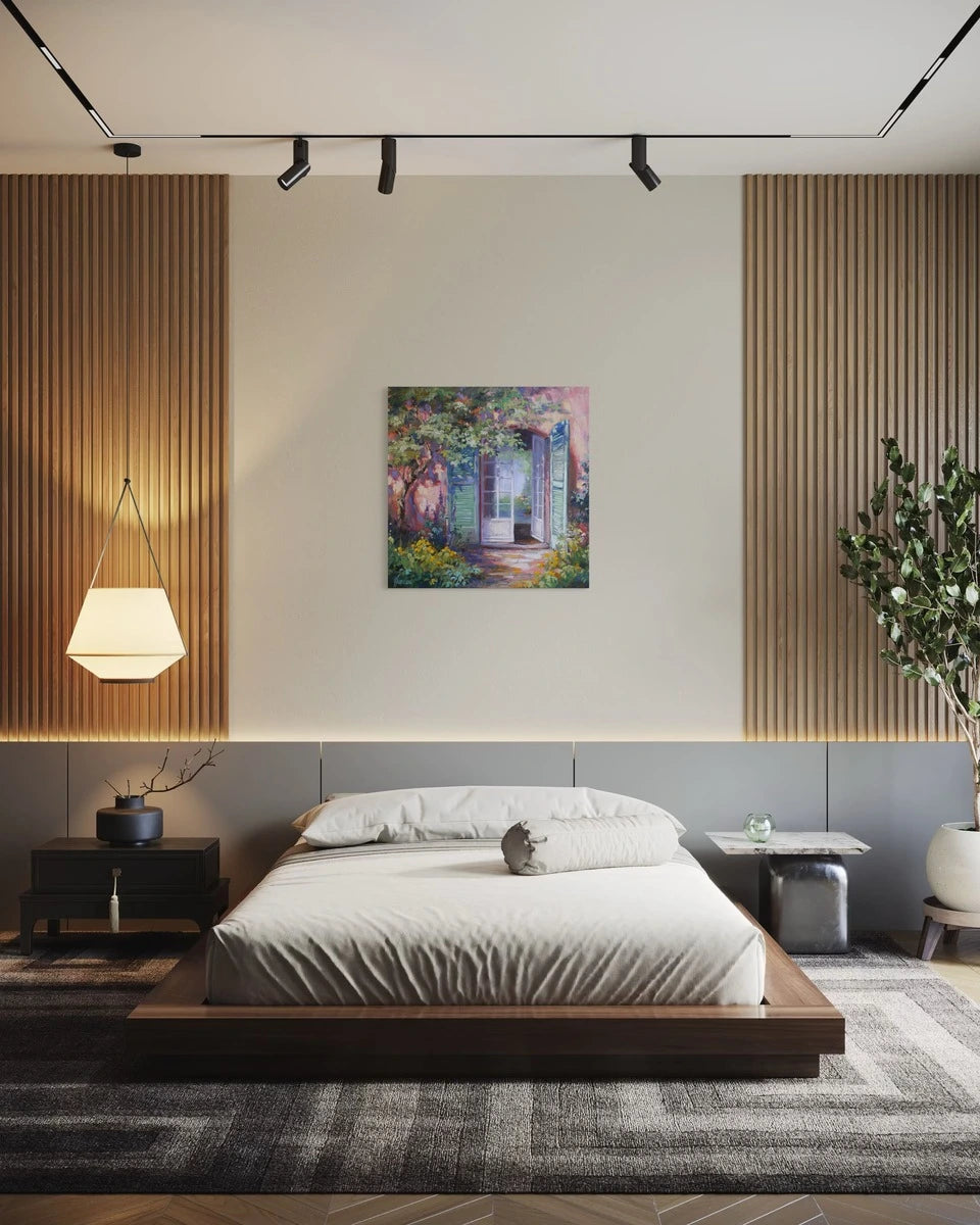 Reserviert - Ute Herrmann - Terrasse im Morgenlicht